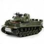 Радиоуправляемый танк Tiger ТИГР 1:20 зеленый (пневмопушка, свет, звук, 35см)